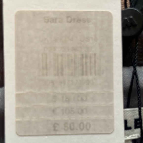 Chic Black, Gray and White Dress - Picture 9 of 9